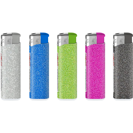 Electronic Lighter 161033 Matteo Glitter Pretty