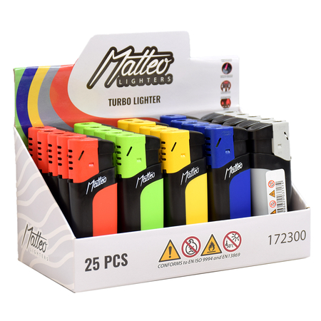 Vihar Öngyújtó 172300 Matteo Prémium Színes