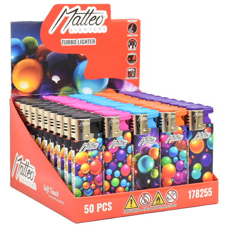 Vihar Öngyújtó 178255 Matteo Gumírozott Buborék