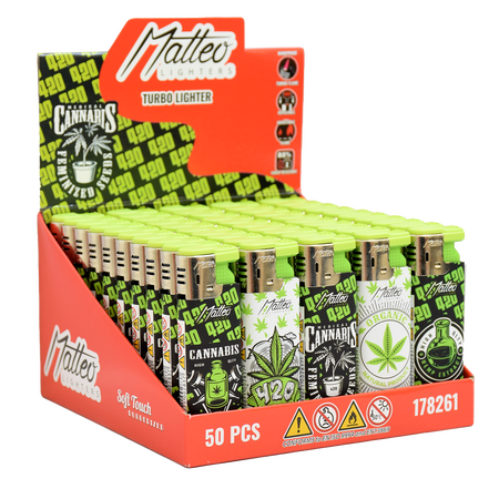 Vihar Öngyújtó 178261 Matteo Gumírozott Fű