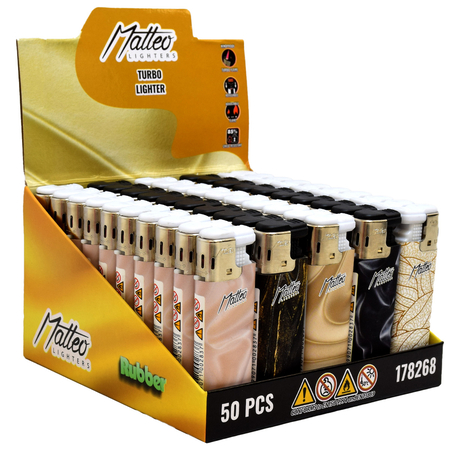 Vihar Öngyújtó 178268 Matteo Gumírozott Elegáns klasszikus