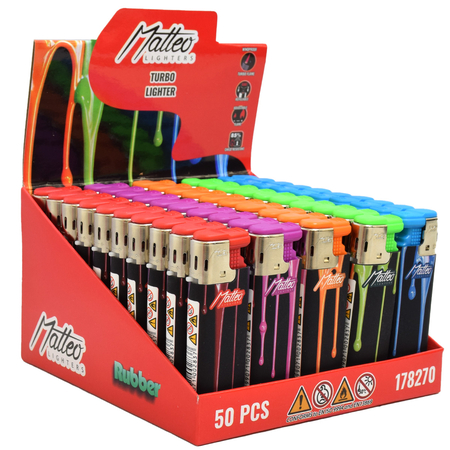 Vihar Öngyújtó 178270 Matteo Gumírozott Festék