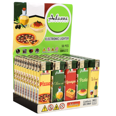 Elektromos Öngyújtó 1881272 Adamo Vegyes mintás Olasz hangulat