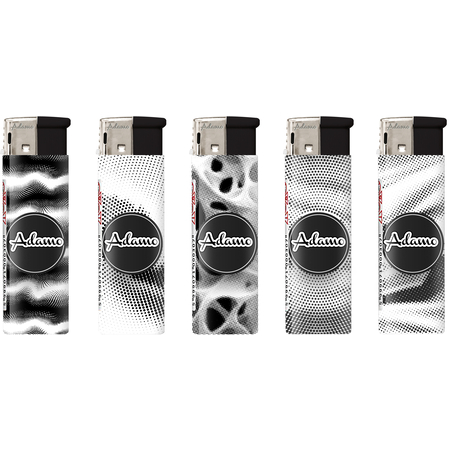Electronic Lighter 1881304 Adamo Design label Dots