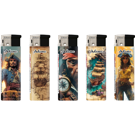 Electronic Lighter 1881315 Adamo Design label Pirate