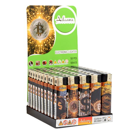 Elektromos Öngyújtó 189420 Adamo Vegyes mintás Skinny DEAL11