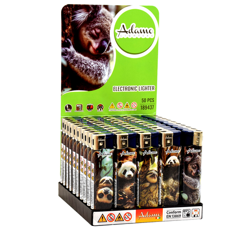 Elektromos Öngyújtó 189437  Adamo Vegyes mintás Skinny Radikális pihi