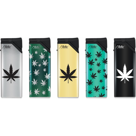 Jet Öngyújtó 197504 Matteo Fémtokos Iowa Fű