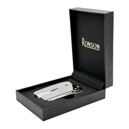 Classic Gas lighter RFL100001 Ronson Premier Varaflame Silver