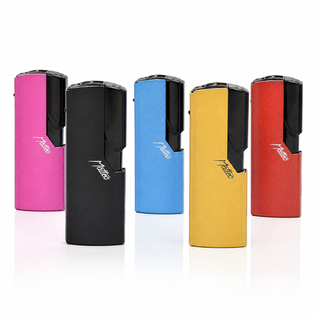 Jet Lighter 173307 Matteo in Metal case EDGE - Guardians