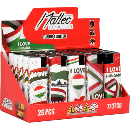 Vihar Öngyújtó 173738 Matteo Fémtokos kitapintható Magyarország