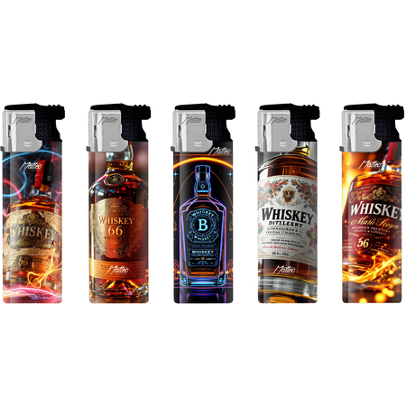 Vihar Öngyújtó 178278 Matteo Gumírozott Whiskey