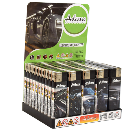 Electronic Lighter 1881278 Adamo Design label Cars