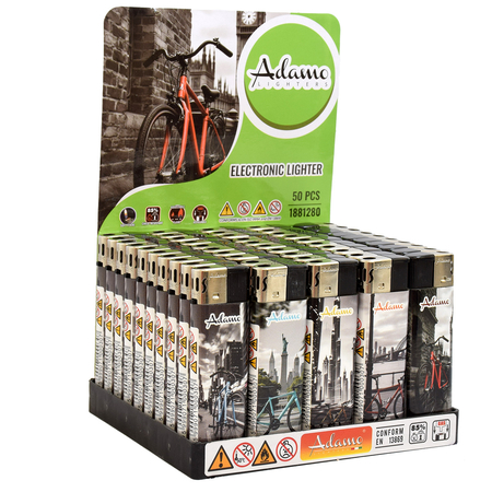 Electronic Lighter 1881280 Adamo Design label City bicycle