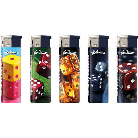 Elektromos Öngyújtó 1881283 Adamo Vegyes mintás Kockák