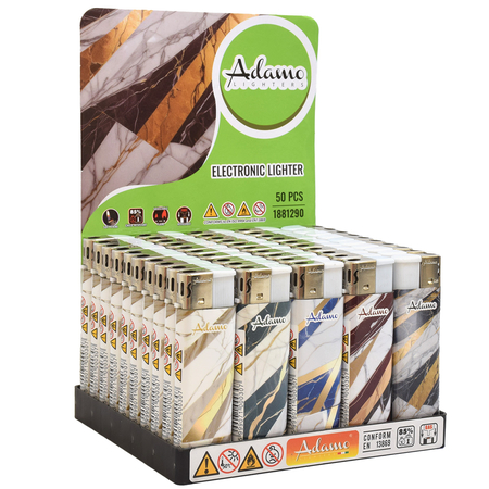 Elektromos Öngyújtó 1881290 Adamo Vegyes mintás Márvány