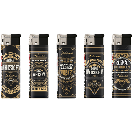 Elektromos Öngyújtó 1881295 Adamo Vegyes mintás Whiskey