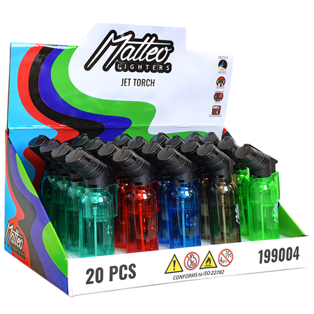 Jet Torch 199004 Matteo Mini TC BRKBG