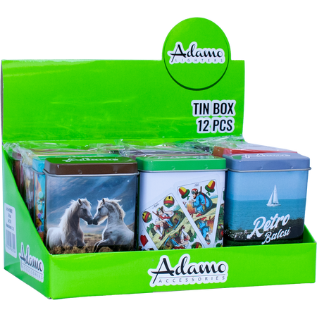 Cigarettadoboz 959062 Adamo fém Set 26/1