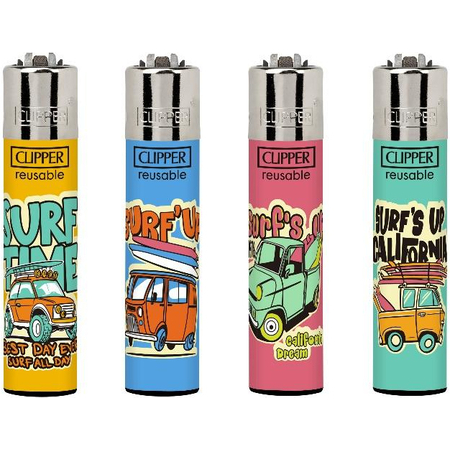 Öngyújtó CL3A1994BCH tűzköves Clipper Pop-art 2