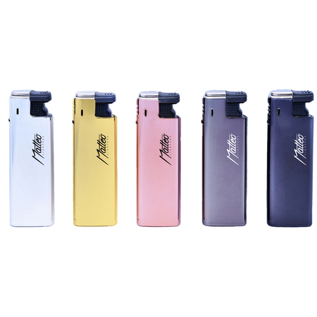 Turbo Lighter 173002 Matteo in Metal case Elegant
