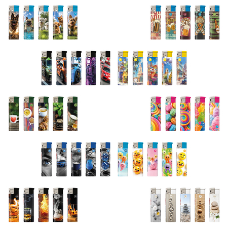 Electronic Lighter 1881383 Adamo Design label DEAL