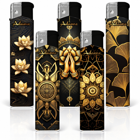 Electronic Lighter 189441 Adamo Design label Skinny Zen