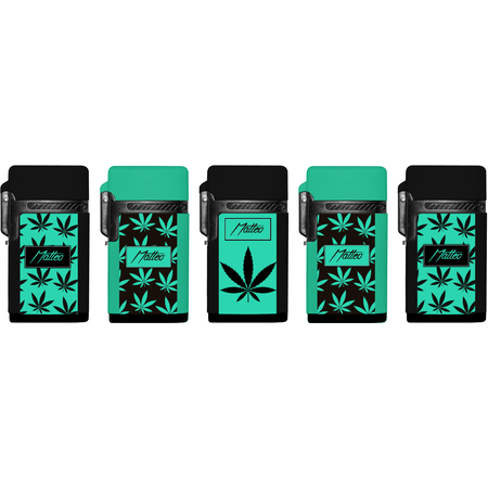 Jet Lighter 197202 Matteo Nashville Rubberized Weed