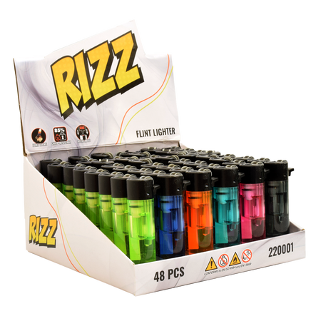 Flint Lighter 220001 RIZZ Round TC YBOGP