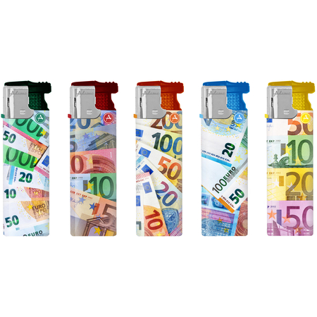 Vihar Öngyújtó 177442 Adamo Vegyes mintás Euro