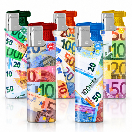 Vihar Öngyújtó 177442 Adamo Vegyes mintás Euro