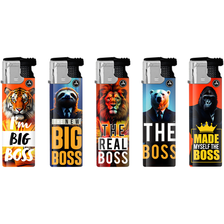 Turbo Lighter 177448 Adamo Design label The boss