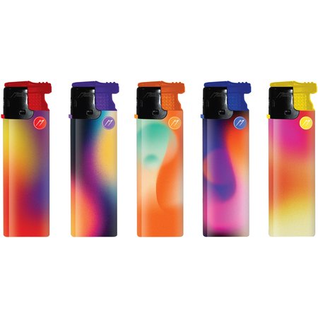 Turbo Lighter 178280 Matteo Rubberized Grainy gradient