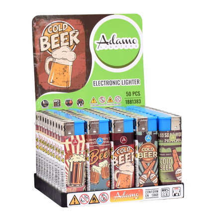 Electronic Lighter 1881383 Adamo Design label DEAL