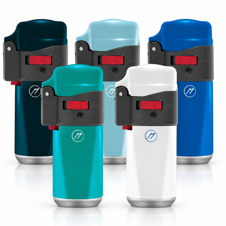 Jet Lighter 198404 Matteo Cleveland Rubberized Ocean