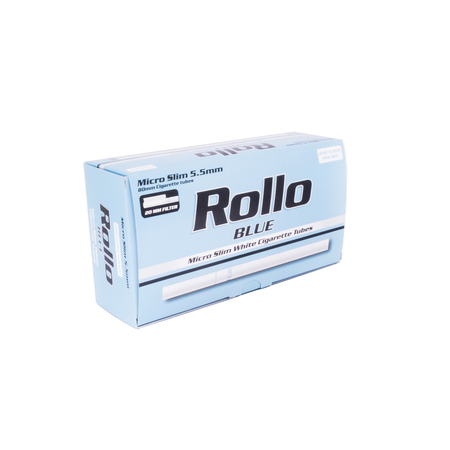 Cigarettahüvely 3544 Rollo Blue micro slim