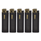 Flint Lighter 22019 Cricket Crown matte GoldandBlack