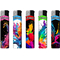 Electronic Lighter 189341 Adamo Design label Skinny Color splash