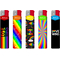 Electronic Lighter 189349 Adamo Design label Skinny Rainbow
