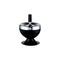 Angelo A400048 sling ashtray Black, Ø9cm height 8cm,
