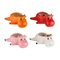 Ashtray A401023 ceramic assorted colors cow 17,5x12,5x7,3 cm