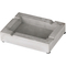 Ashtray A401284 cement gray, 15,5 x 11,5 x 3,2 cm