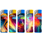 Electronic Lighter 146103 Adamo Design label LED Colorful