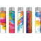 Electronic Lighter 189425 Adamo Design label Skinny Colorful