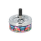 Angelo spinning ashtray A400054 metal mushrooms, 11cm, h. 10cm