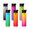 Jet Lighter 153101 RIZZ Round Synesthesia