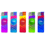 Electronic Lighter 165012 Matteo Mirror label Colorful Circles