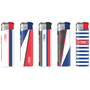 Electronic Lighter 131208 Matteo Soft Touch Red blue