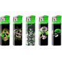 Electronic Lighter 181352 Adamo Design label Fix flame Weed skull