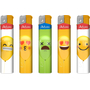 Elektromos Öngyújtó 189337 Adamo Vegyes mintás Skinny Lufi smiley
